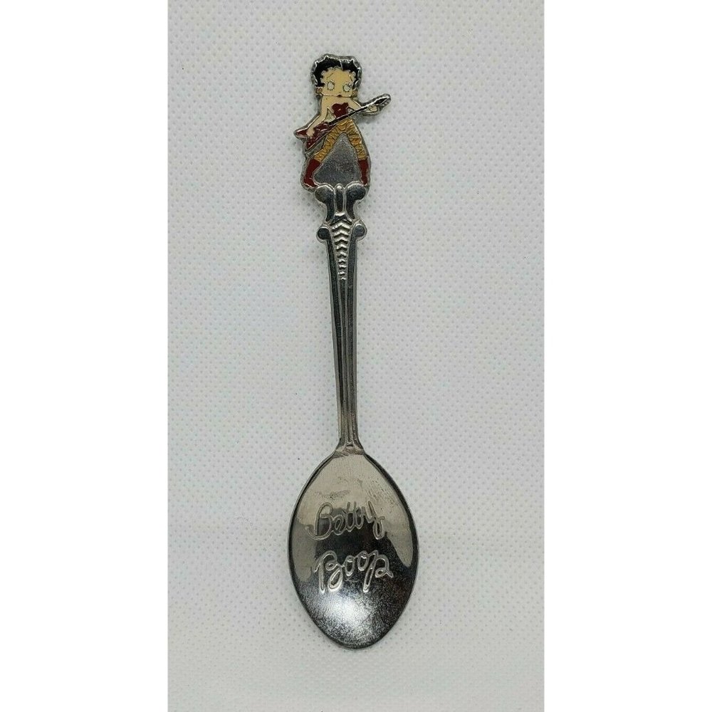 KFS/FS Gift Creations Betty Boop Mini Silver Collectible Spoon Home Décor